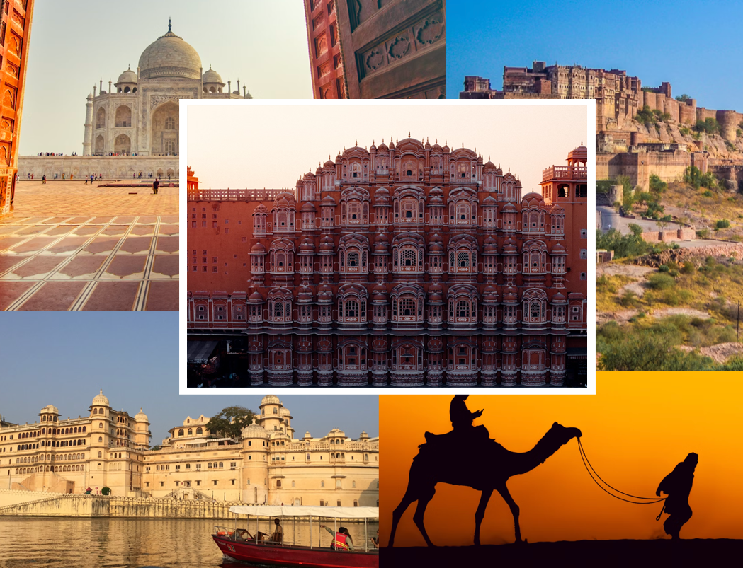 Delhi - Agra - Jaipur - Udaipur - Jodhpur - Jaisalmer - Bikaner