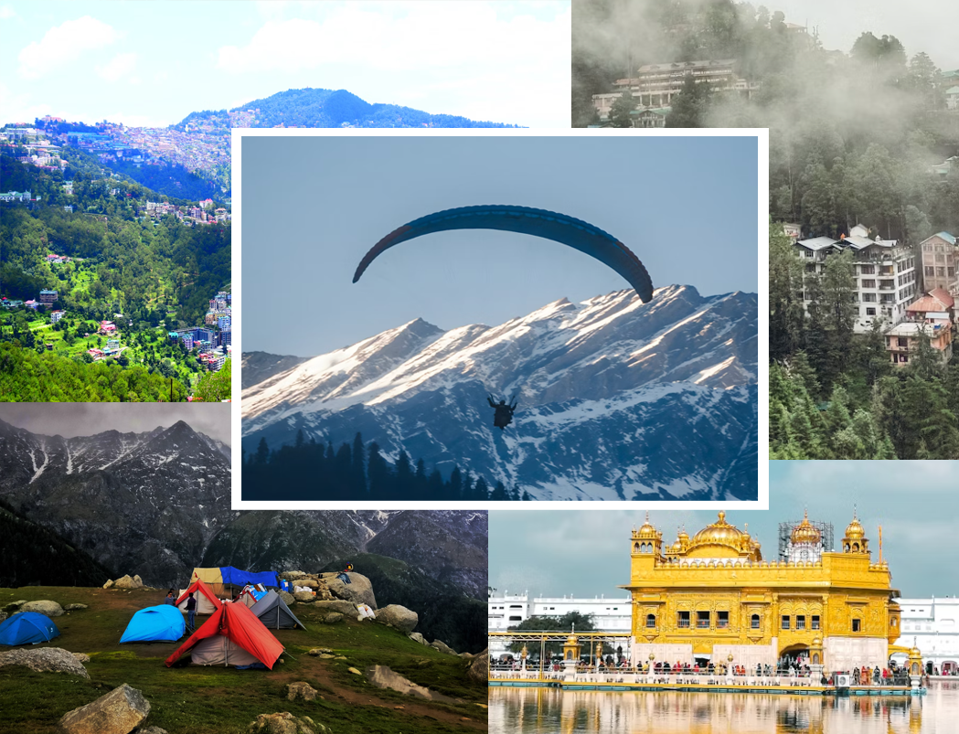 Shimla - Manali - Dharamshala - Dalhousie - Amritsar - Delhi